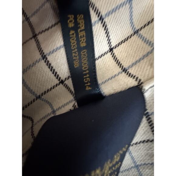 Vintage Polo By Ralph Lauren Men's Black Size XXL Bi Swing Plaid Lined Jacket - Picture 6 of 13